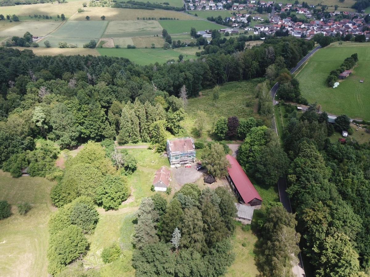 Schellnhof Forsthaus Am Waldrand Apartman Nidda Kültér fotó